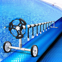 Aquabuddy Pool Cover 500 Micron 11x4.8m Swimming Pool Solar Blanket 5.5m Roller Blue Home & Garden Kings Warehouse 