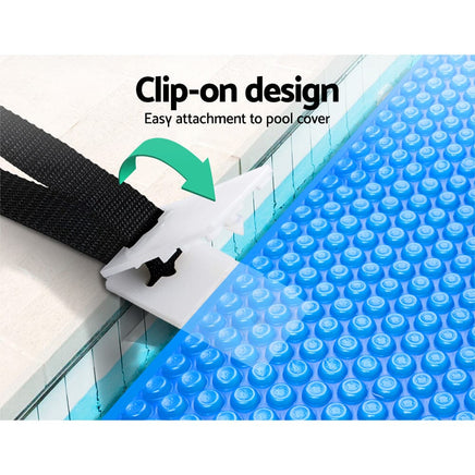 Aquabuddy Pool Cover Roller Attachment Swimming Pool Reel Straps Kit 8PCS Home & Garden Kings Warehouse 