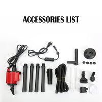 Aquarium Electric Siphon Pump Vacuum Cleaner Fish Tank Clean Water Change Gravel Kings Warehouse 