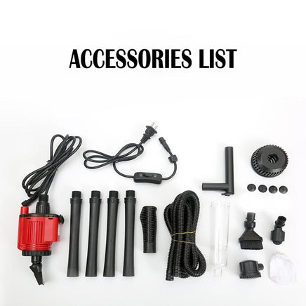 Aquarium Electric Siphon Pump Vacuum Cleaner Fish Tank Clean Water Change Gravel Kings Warehouse 