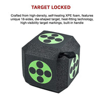 Archery 3D Dice Target Cube Reusable 18 Sides 23CM Self Healing XPE Foam Target Gift & Novelty Kings Warehouse 