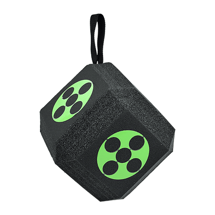 Archery 3D Dice Target Cube Reusable 18 Sides 23CM Self Healing XPE Foam Target Gift & Novelty Kings Warehouse 