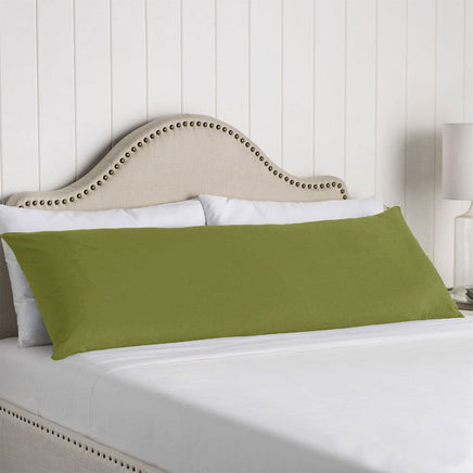 Artex 100% Cotton Body Pillowcase Moss Home & Garden Kings Warehouse 