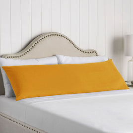 Artex 100% Cotton Body Pillowcase Royal Gold Home & Garden Kings Warehouse 