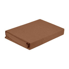 Artex Microfibre Sheet Set Single Brown Home & Garden Kings Warehouse