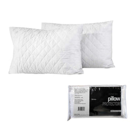 Artex Pair of Cotton Standard Pillow Protectors Home & Garden Kings Warehouse 