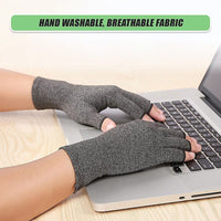 Arthritis Gloves Compression Joint Finger Hand Wrist Support Brace - Large Health & Beauty Kings Warehouse 