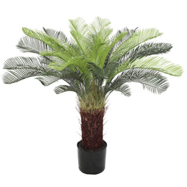 Artificial Cycas / Cycad Palm Tree 105cm UV Resistant Home & Garden Kings Warehouse 