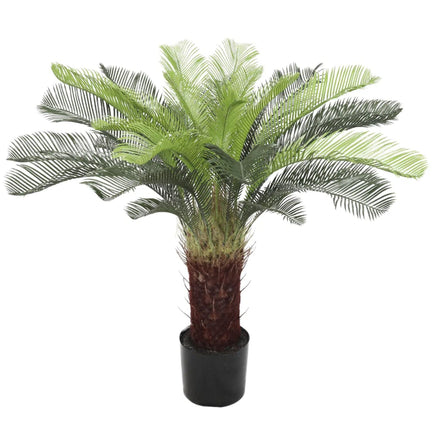 Artificial Cycas / Cycad Palm Tree 105cm UV Resistant Home & Garden Kings Warehouse