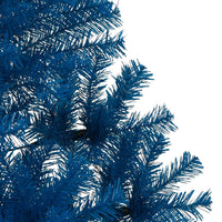 Artificial Half Christmas Tree with Stand Blue 120 cm PVC Kings Warehouse 