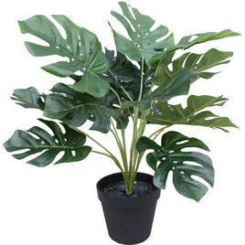 Artificial Potted Split Philodendron (Monstera) 40 cm Home & Garden Kings Warehouse 
