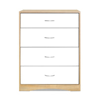 Artiss 4 Chest of Drawers - BURL Home & Garden Kings Warehouse 
