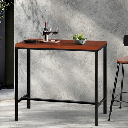 Artiss Alex Bar Table 100CM Rectangular Gift & Novelty Kings Warehouse 