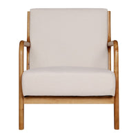 Artiss Armchair Fabric Beige Olive Furniture Kings Warehouse 