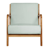 Artiss Armchair Fabric Grey Olive Furniture Kings Warehouse 