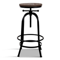 Artiss Bar Stools Adjustable Wood Chairs Furniture Kings Warehouse 