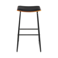 Artiss Bar Stools Kitchen Counter Stools Metal Chairs x2 Furniture Kings Warehouse 
