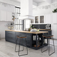 Artiss Bar Stools Kitchen Counter Stools Metal Chairs x2 Furniture Kings Warehouse 