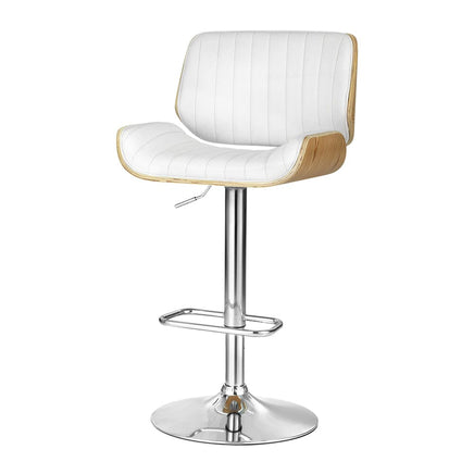 Artiss Bar Stools Swivel Leather Chairs Wooden Furniture Kings Warehouse 