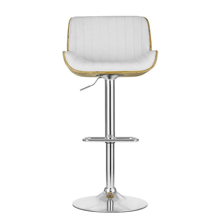 Artiss Bar Stools Swivel Leather Chairs Wooden Furniture Kings Warehouse 