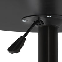 Artiss Bar Table Gas Lift Round Black Furniture Kings Warehouse 