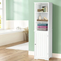 Artiss Bathroom Cabinet Storage 160cm White Furniture Kings Warehouse 