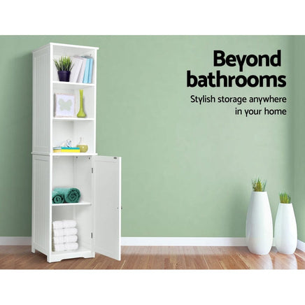 Artiss Bathroom Cabinet Storage 160cm White Furniture Kings Warehouse 