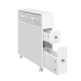 Artiss Bathroom Cabinet Storage Toilet Organiser Furniture Kings Warehouse 