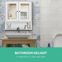 Artiss Bathroom Mirror Cabinet Storage Cupboard Furniture Kings Warehouse 