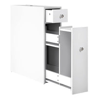 Artiss Bathroom Storage Cabinet Tissue Holder Furniture Kings Warehouse 