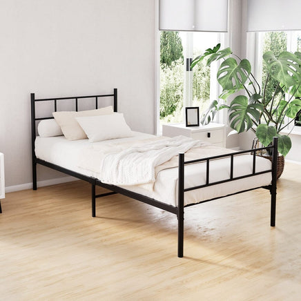 Artiss Bed Frame Single Metal Bed Frame SOL Furniture Kings Warehouse 