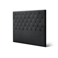 Artiss Bed Head Headboard Double Size Fabric - CAPPI Charcoal Furniture Kings Warehouse 