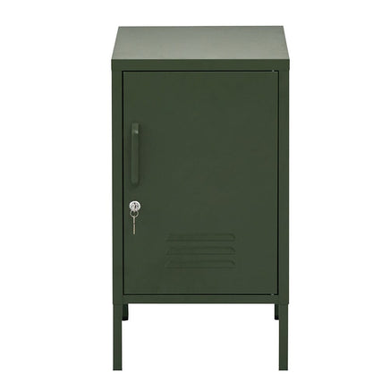 Artiss Bedside Table Metal Cabinet - Green Furniture Kings Warehouse 