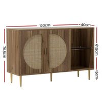 Artiss Buffet Sideboard 2 Doors - ANYA Furniture Kings Warehouse 