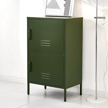 Artiss Buffet Sideboard Metal Cabinet - DOUBLE Green Furniture Kings Warehouse 