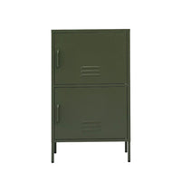 Artiss Buffet Sideboard Metal Cabinet - DOUBLE Green Furniture Kings Warehouse 