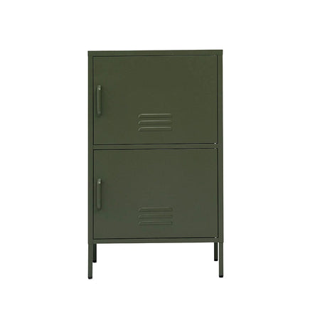 Artiss Buffet Sideboard Metal Cabinet - DOUBLE Green Furniture Kings Warehouse 