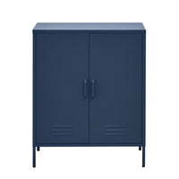Artiss Buffet Sideboard Metal Cabinet - SWEETHEART Blue Furniture Kings Warehouse 