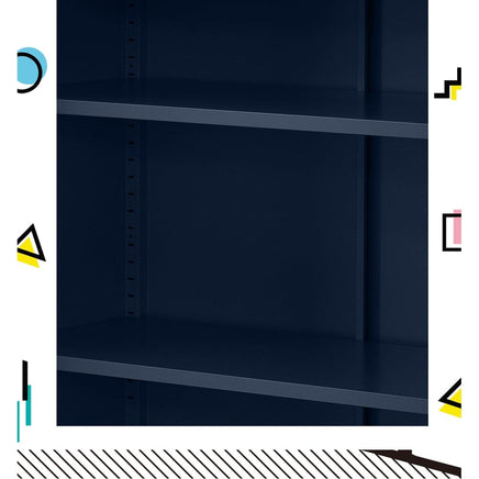 Artiss Buffet Sideboard Metal Cabinet - SWEETHEART Blue Furniture Kings Warehouse 