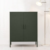 Artiss Buffet Sideboard Metal Cabinet - SWEETHEART Green Furniture Kings Warehouse 
