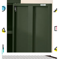 Artiss Buffet Sideboard Metal Cabinet - SWEETHEART Green Furniture Kings Warehouse 