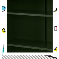 Artiss Buffet Sideboard Metal Cabinet - SWEETHEART Green Furniture Kings Warehouse 