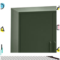 Artiss Buffet Sideboard Metal Cabinet - SWEETHEART Green Furniture Kings Warehouse 