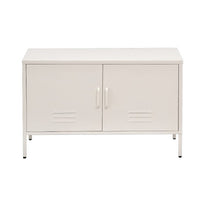 Artiss Buffet Sideboard Metal Cabinet - SWEETHEART White