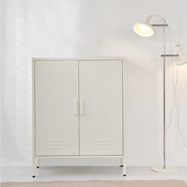 Artiss Buffet Sideboard Metal Cabinet - SWEETHEART White Furniture Kings Warehouse 