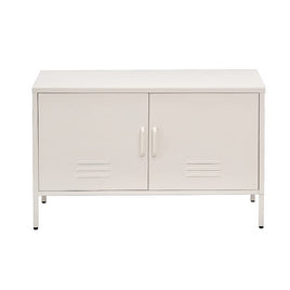Artiss Buffet Sideboard Metal Cabinet - SWEETHEART White Furniture Kings Warehouse 