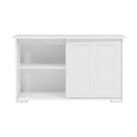 Artiss Buffet Sideboard Sliding Doors - SERA White Furniture Kings Warehouse 