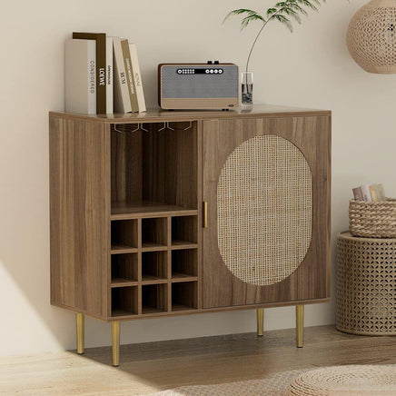 Artiss Buffet Sideboard with Wine Rack - ANYA Furniture Kings Warehouse 