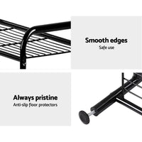 Artiss Clothes Rack Airer Coat Stand 179cm Hanger Rail Closet Home & Garden Kings Warehouse 