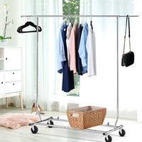 Artiss Clothes Rack Airer Rail Coat Stand Adjustable Hanger Home & Garden Kings Warehouse 